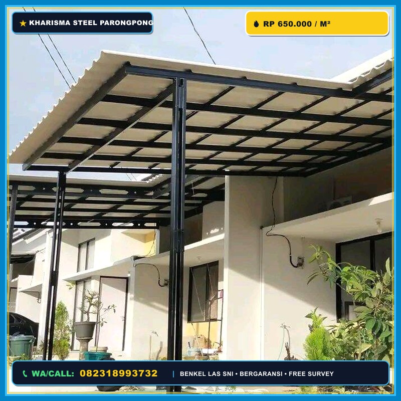 Kanopi Alderon Twinwall Cimahi Bandung