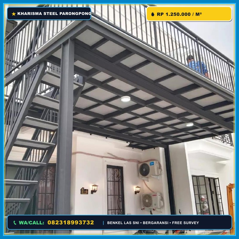 Kanopi Mezzanine Garasi Parongpong