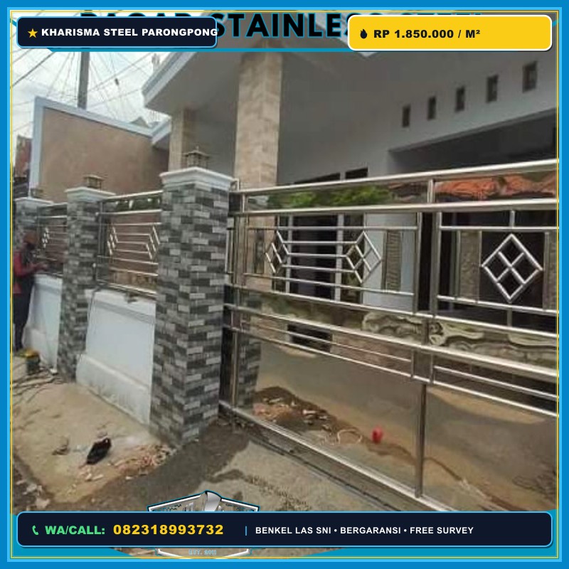 Pagar Stainless 304 Cimahi