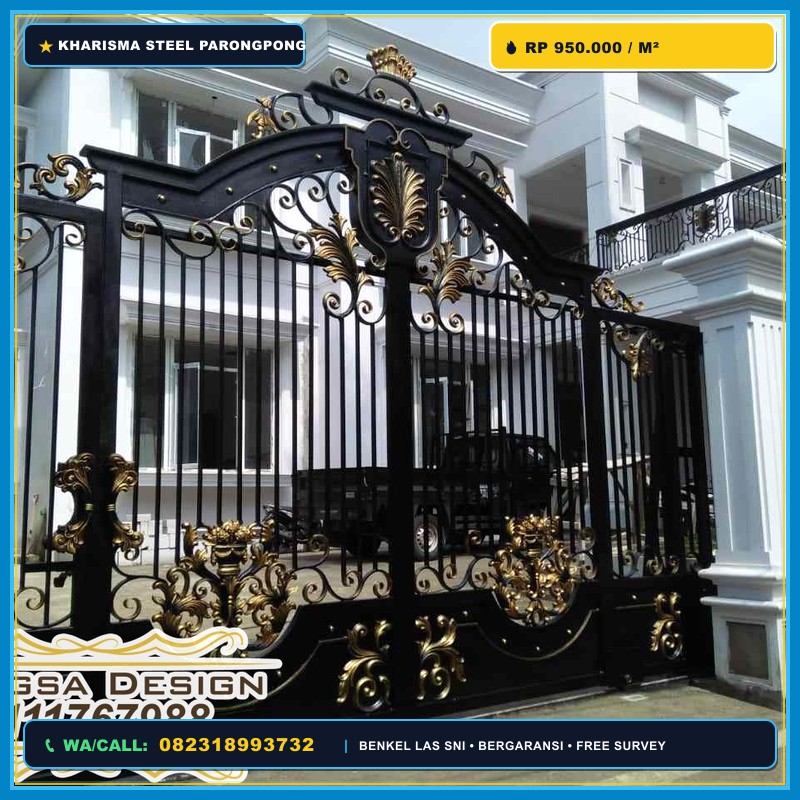 Pagar Tempa Ornament Klasik Cimahi