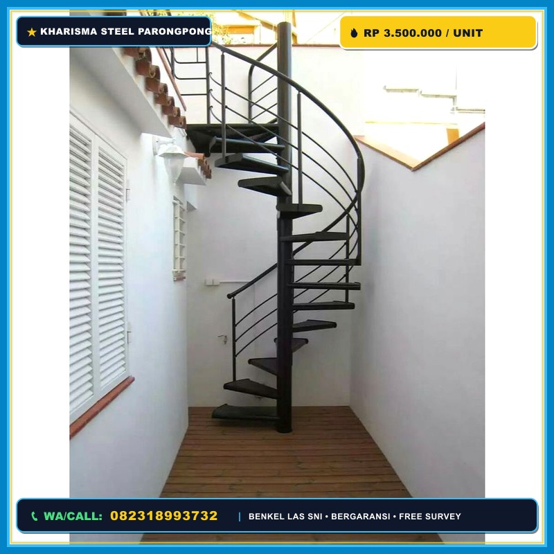 Tangga Besi Spiral Parongpong
