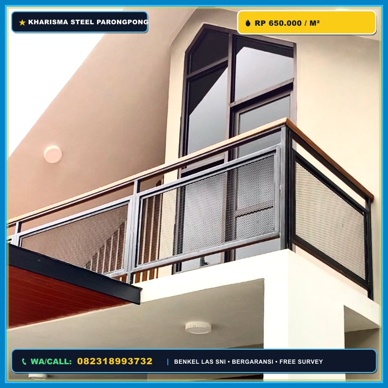Trallis Besi Balkon Dago Bandung